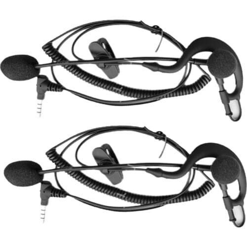2pcs V6 V4 FBIM V6C V4C Full Duplex Two-way Intercom Accessory Football Referee Coach Judger Arbitro Headset Headphone