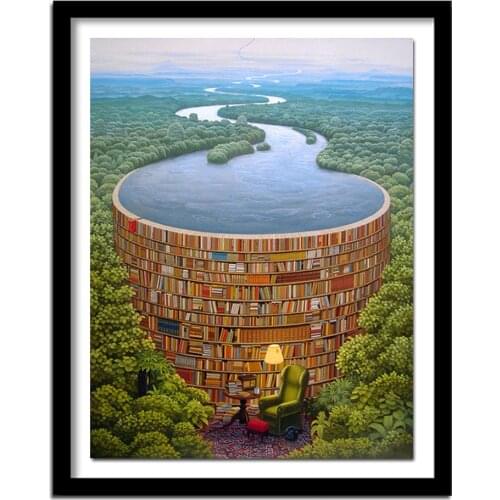 Diamond "Scenery"Patterns Rhinestone Handmade Kits,Diamond Painting Cross Stitch Crystal Embroidery Home Decoration