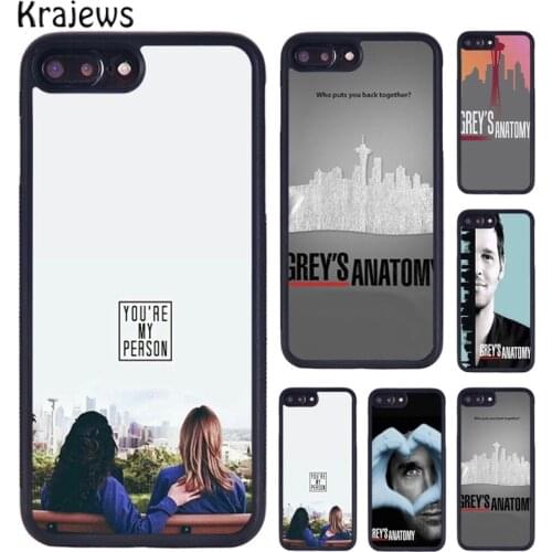 Krajews Greys Anatomy Alex Doctors Mobile Phone Case For iPhone 5 6S 7 8 Plus 11 12 Pro X XR XS Max Samsung Galaxy S7 S8 S9 S10