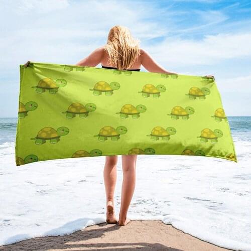 Hot sale Tropical sea landscape Animal Beach Towel Bath Tolwe Fashion Quicky-Dry Microfiber Summer Rectangle Beach Towels 2021