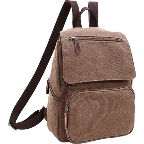 Canvas Unisex Fashion Retro Sports Travel Leisure Backpack