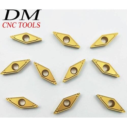 10pcs VBMT160408-HQ US735/VP15TF VBMT160404-HQ US735/VP15TF VBMT 332/331-HQ CNC blade Cemented carbide Turning blade CNC tool