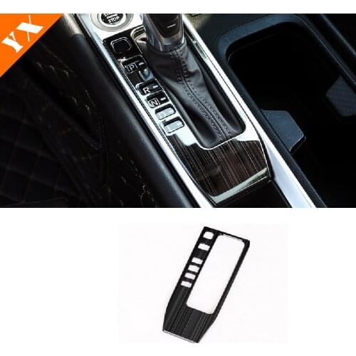 Stainless for Nissan Sentra 2020 Car Gear Shift Knob Frame Panel Decoration Cover Trim Sticker Car Styling Accessories 1pcs