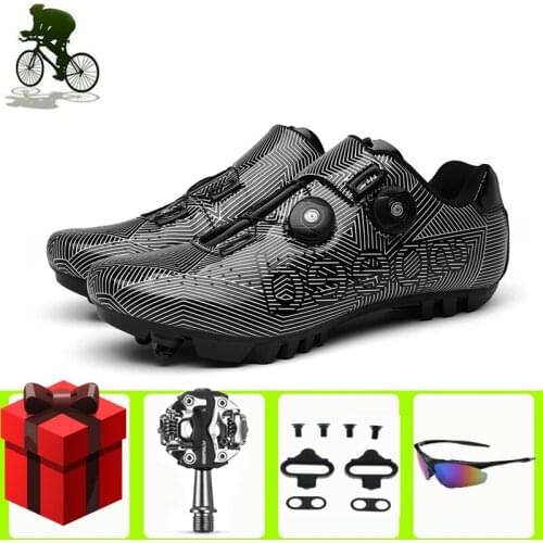 Men Cycling Shoes Breathable Self-Locking Sapatilha Ciclismo Mtb Mountain Bike Women Bicycle Racing Sneakers Sports Bicicleta