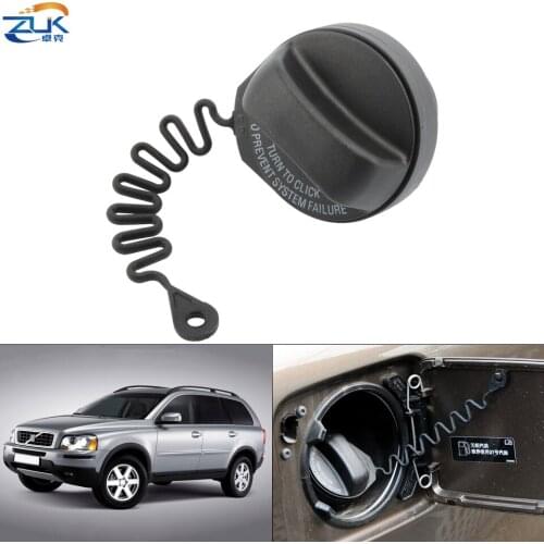 ZUK Car Auto Oil Fuel Tank Cover For VOLVO XC60 S60 S80 V40 XC90 S40 C30 C70 Fuel Tank Inner Interior Tank Cover Cap 31261716