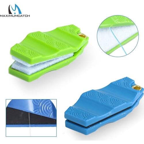 Maximumcatch Hard Plastic Fly Fishing Leader Straightener and Line Cleaner Fishing Accessory