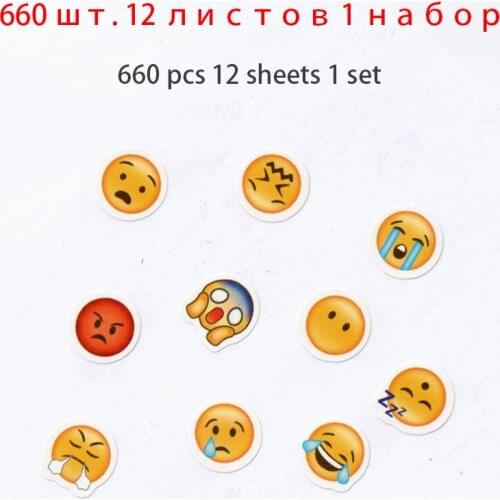 Cute Stickers Aesthetic Children Stationery Office for School 2020 Kawaii Kids Sticker for Diary Notebooks Scrapbooking Material