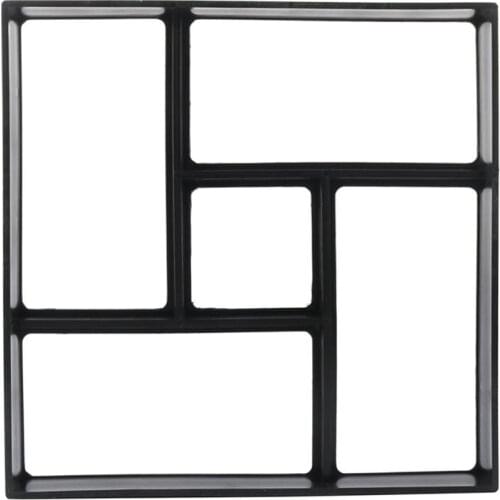 Garden Manually Paving Cement Brick Mold DIY Plastic Concrete Path Maker Decoration Stone Road Molds