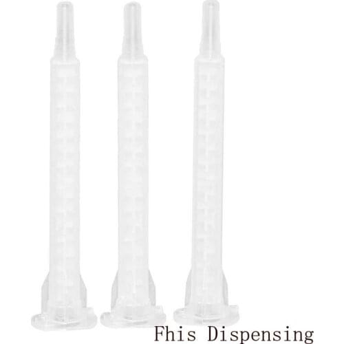 New Resin Static Mixer 05-16L/F6-16(White) Mixing Nozzles for Duo Pack Epoxies Bayonet Square