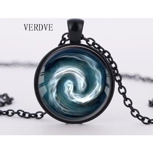 VERDVE 3 colors Avatar The Ultimate Airbender Necklace Crystal Glass Dome Necklace Jewelry