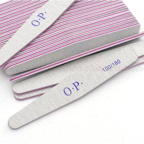 100/180 Nail Files Block Buffer Pedicure Manicure Gel Polisher Nail Polish Files Beauty Tools Professional Nail Files Tools