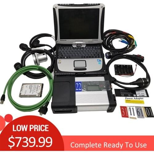 MB SD Star C5 SD Connect Compact 5 Star Diagnosis with WIFI for Car and Truck mb star c4 Multi-Langauge with Software 2020.09