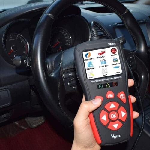 Vgate OBD2 Scanner Automotive VR800 Car Diagnostic Scanner Tool OBD Engine Fault Code Reader Anto Scanner OBD II &EOBD Scan Tool