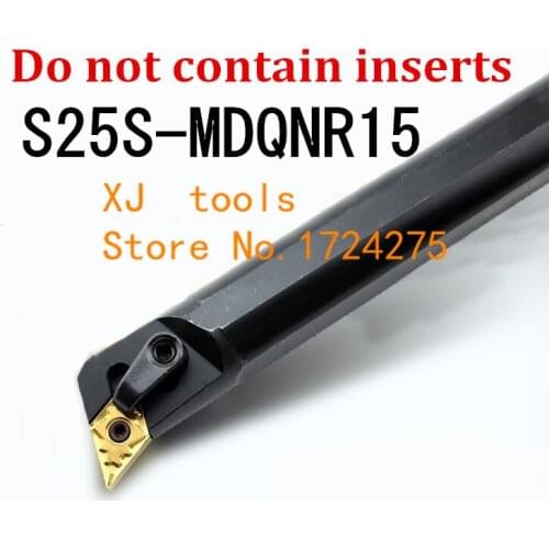 S25S-MDQNR15/ S25S-MDQNL15 25mm Lathe Cutting Tools CNC Turning Tool Machine Tools Internal Metal Lathe Tool Boring Bar MDQNR/L