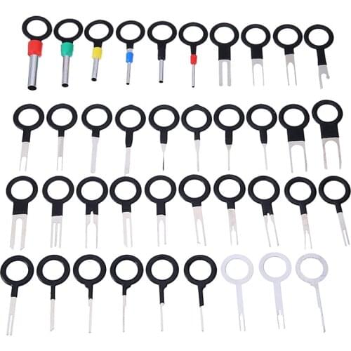 117Pcs Car Terminal Removal Tool Wire Plug Connector Puller Release Pin Extractor Tool For Electronic Devices Repair Kit