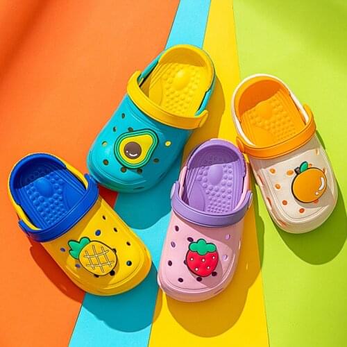 Kids Slippers for Boys Girls Cartoon Shoes Summer Toddler Flip Flops Baby Indoor Slippers Beach Swimming Slippers for Children