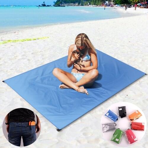 Foldable WaterProof Picnic Mat Outdoor Travel Portable Tent Beach Mat Camping Hiking Mattress Moisture-Proof Beach Blanket