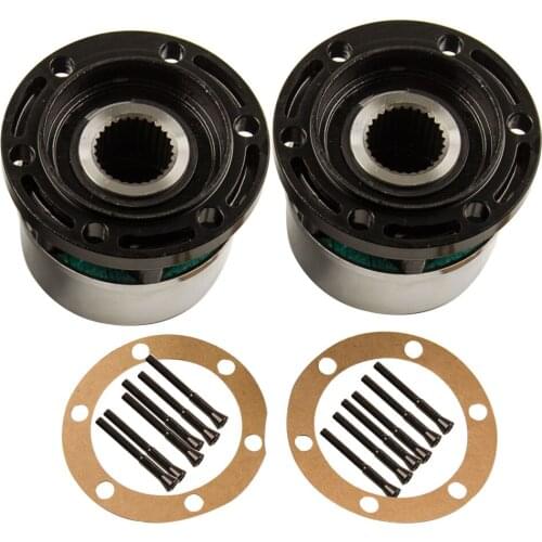 2pcs Free Manual Wheel Locking Hubs for Nissan Pathfinder Frontier D21 1990-1993 28 Tooth 6 Studs AVM 461