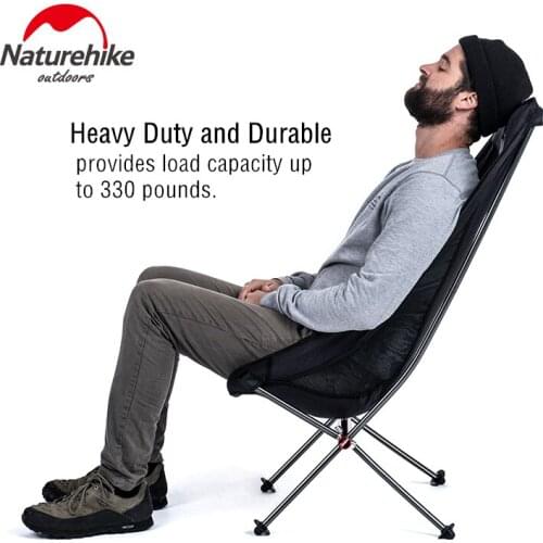 Naturehike Ultralight Compact Portable Outdoor Folding Fishing Picnic Chair Fold Up Beach Chair Foldable Camping Chair Seat
