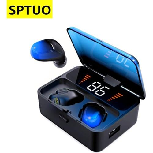 Flagship ES1 Bluetooth 5.0 True Wireless earphone Gradient color process Game Earbuds TWS Earphones In-ear Headphones headset