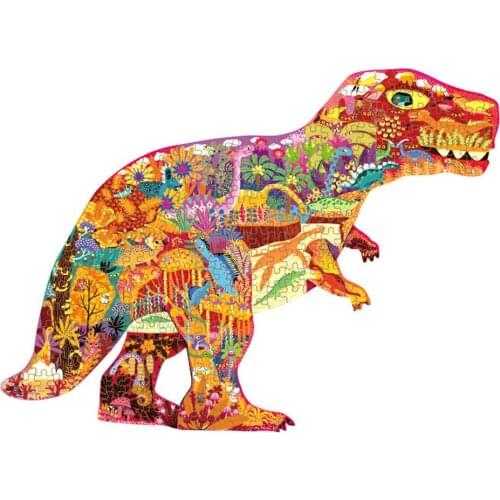 Unique Jigsaw Puzzles Mysterious Elephant Dinosaur Hippocampus Adults Kids Educational Animal Puzzle Gift Interactive Game Toy