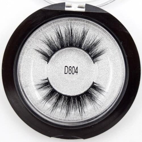 Visofree Mink Eyelashes 3D Mink Eye Lashes Crisscross False Eyelashes Handmade Soft fluffy Dramatic Lashes Upper Lash 1pair D804