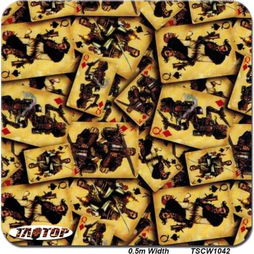 Water transfer Printing Film TSCW1042 0.5M * 20M Liquid Image Hydro Printing Film Hydro Dip Transfer Print Film