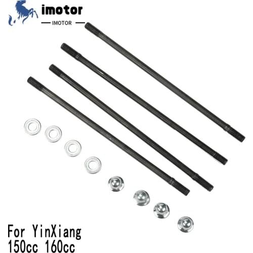 YX150 YX160 Engine Cylinder Head Studs Bolts Screw For YINXIANG 150cc 160cc Engine Dirt Bike ATV Quad Parts