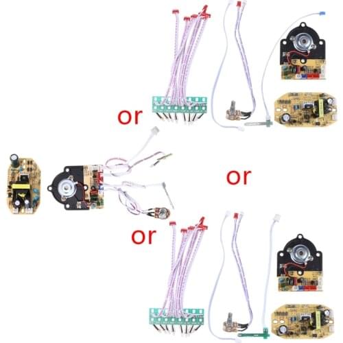Replacement Humidifier Parts 28V Humidifier Control Panel Board Potentiometer With Switch Power Supply Board Nebulizer Plate