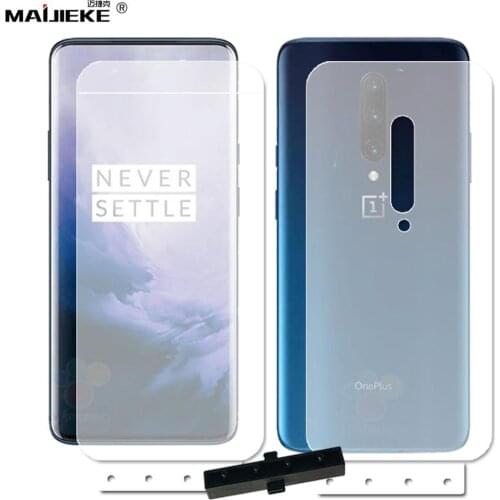 HD&Matte Front+Back Screen Protector For Oneplus 9 pro 8 pro 7 pro 7T 6T 6 5T One plus Nord N100 N10 5G Full Cover Hydrogel Film