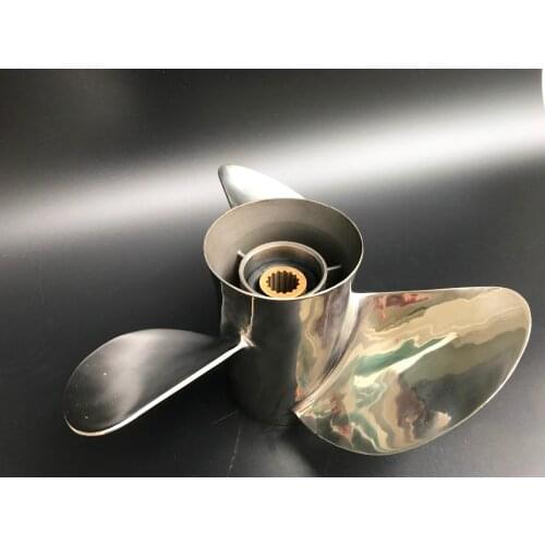 14x21 For 40-140hp Tohatsu propeller outboard boat motors boat accessories marine steel propeller 15 teeth