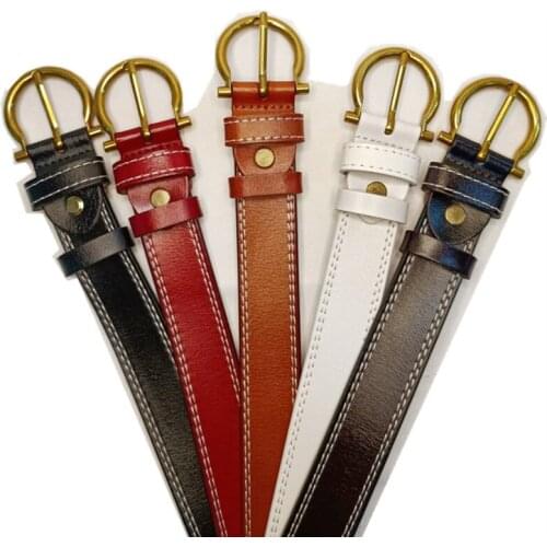 2021 female Buckle Ladies Belts Strap Students Belts for Women Leather Belts For Women luxury designer brand Belt