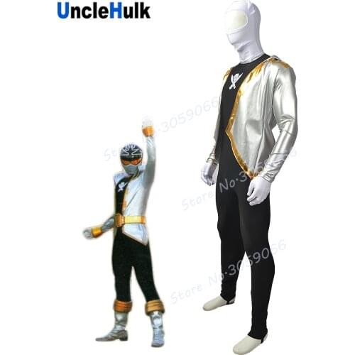 Kaizouku Sentai Gokaiger Silver Soldier Cosplay Costume | UncleHulk
