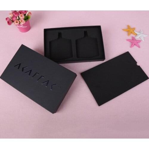 Factory Custom Printed Luxury Cardboard Perfume Bottle Packaging Boxes With Foam Insert ---DH10644