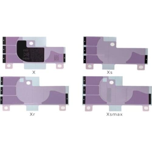 100Pcs/Lot Battery Adhesive Glue Double sided Tape Anti Static Sticker Strip For iPhone 7G 8G 7 8 Plus 7+ 8+ X XS MAX XSM XR