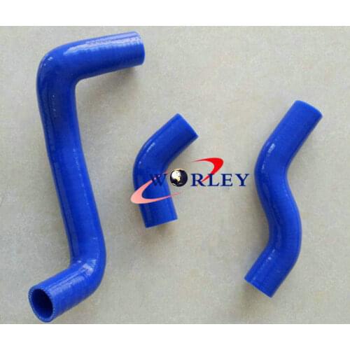 Silicone Coolant Hose KIT FOR TOYOTA CELICA GT4 ST185 1989-1993 90 BLUE