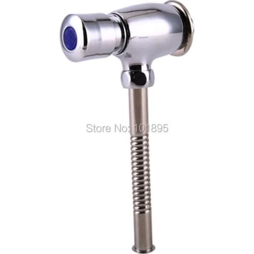 L16713 Brass Material Hand-pressing Type Time Delay Urinal Flush Valve