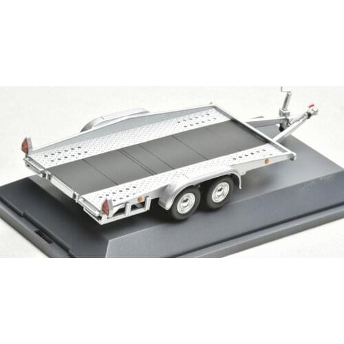 Diecast 1/43 Scale Trailer Trailing Plate Model Used for Alloy Car Model Accessories Scene Car Frame Scenario Display Hot Toys