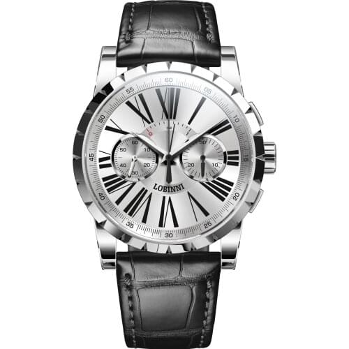 Часы с хронографом Lobinni China At AliExpress