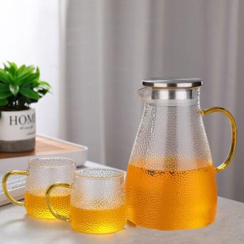 Mark Glass, Heat-resistant Glass Water Cup, Household Coffee Cup with Handle, Drinking Set with Spoon, Nordic Style Juice Cup
