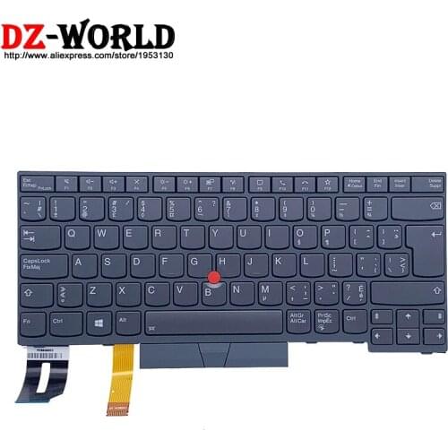 New Original Gray CFB Canadian French Backlit Keyboard for Lenovo Thinkpad T14 P14S Gen1 Gen2 Laptop 5N21B08410 5N21B08373