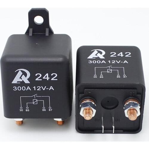 2PCS - Heavy Duty 12VDC relay 300A Automotive Car boat storage battery Switch