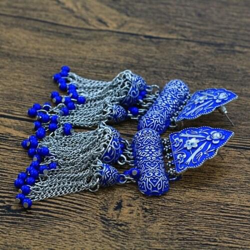 Bohemian Tassel Earrings Retro Ethnic Style Earrings Pendant Earrings Ladies Girls Valentines Day Birthday Gifts