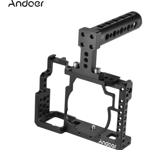 Andoer Aluminum Alloy Camera Cage Kit Video Film Movie Making Stabilizer System for Sony A7/ A7R/ A7S Camera