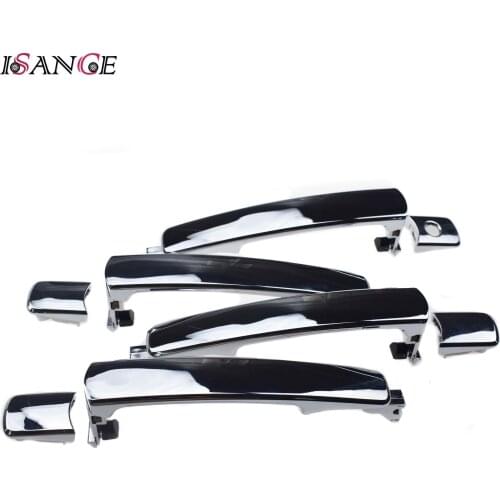 Front Rear Right Left Exterior Outside Door Handle Driver Passenger For 2.5L Nissan Infiniti Murano 2003-2007 & Rogue 2008-2015