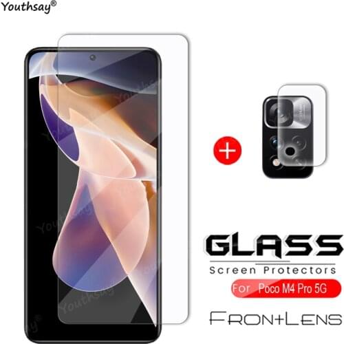 For Xiaomi Poco X3 Glass for Xiaomi Poco X3 M3 X2 F2 Pro 10T Lite Tempered Glass Screen Protector Film Xiaomi Poco X3 NFC Glass