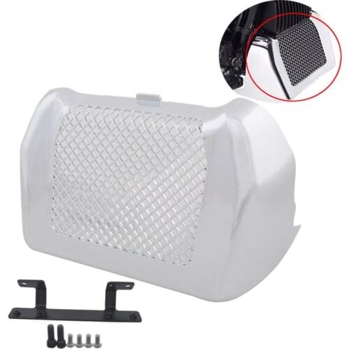 Motorcycle Oil Cooler Coolant Cover Guard For Harley Touring Road Glide FLTRX 2017-2020