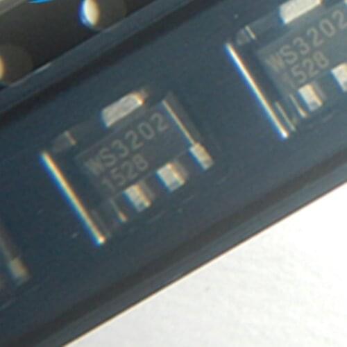 100PCS WS3202K-3/TR WS3202K-3 WS3202K WS3202 SOT-89 NEW