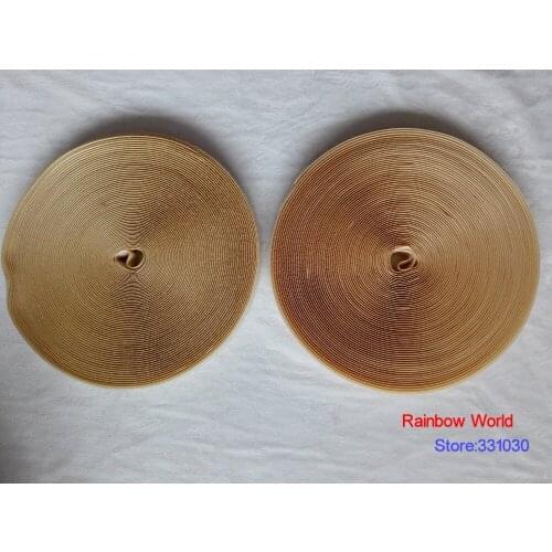 12# skin color Fastener Magic Tape Hook and Loop for DIY stick fabric bag garment clothes toy width 2cm (2 meters/pack)
