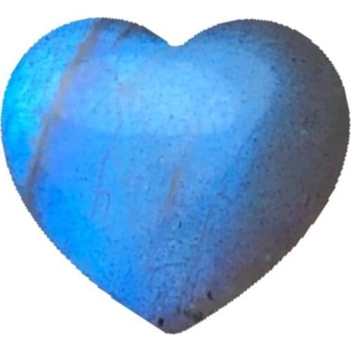 2pieces Labradorite/Amazonite/Apatite/Rhodochrosite/Malachite/Garnet/ heart for DIY jewelry making FPPJ wholesalenature